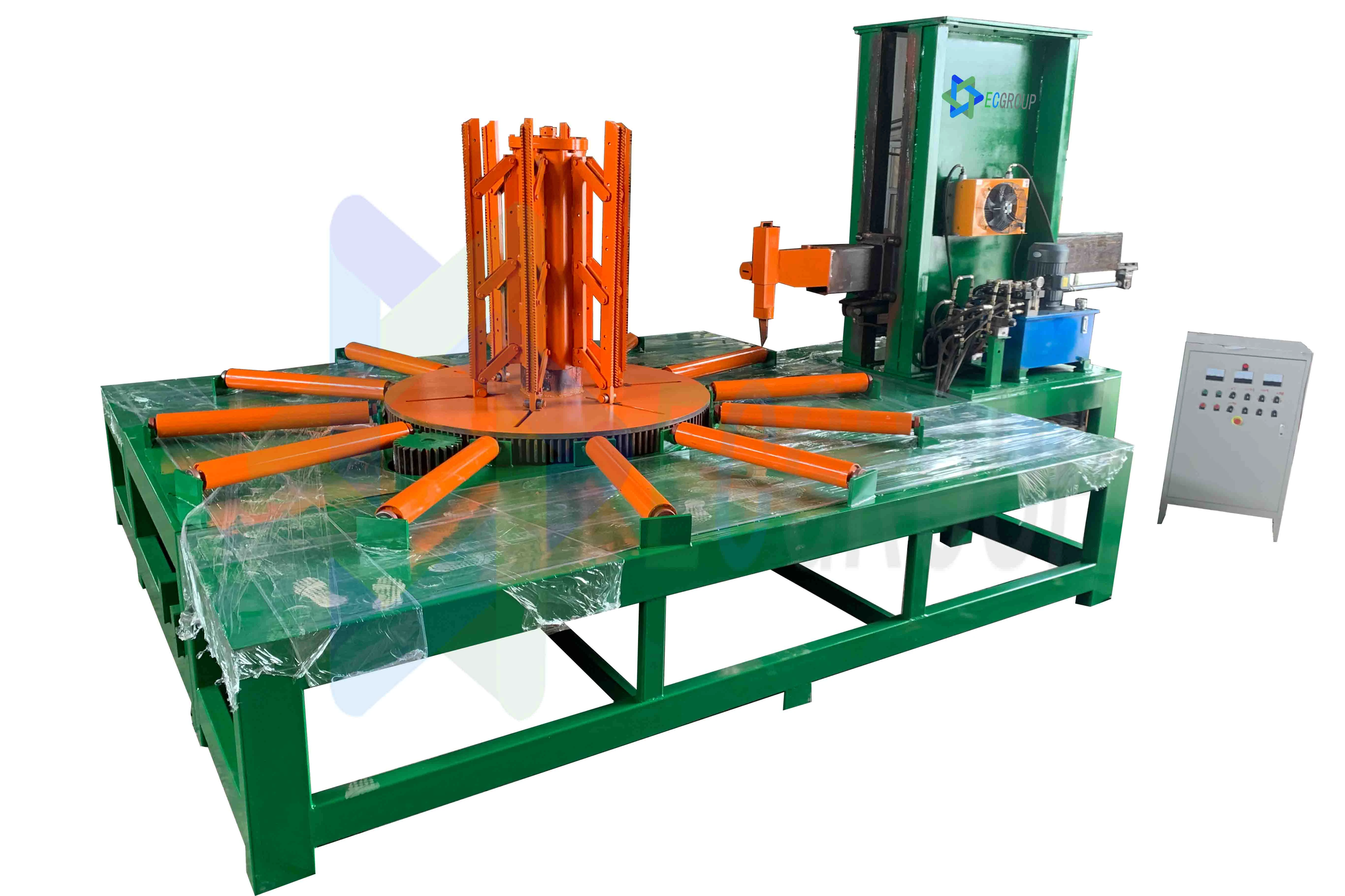 OTR tire recycling equipment